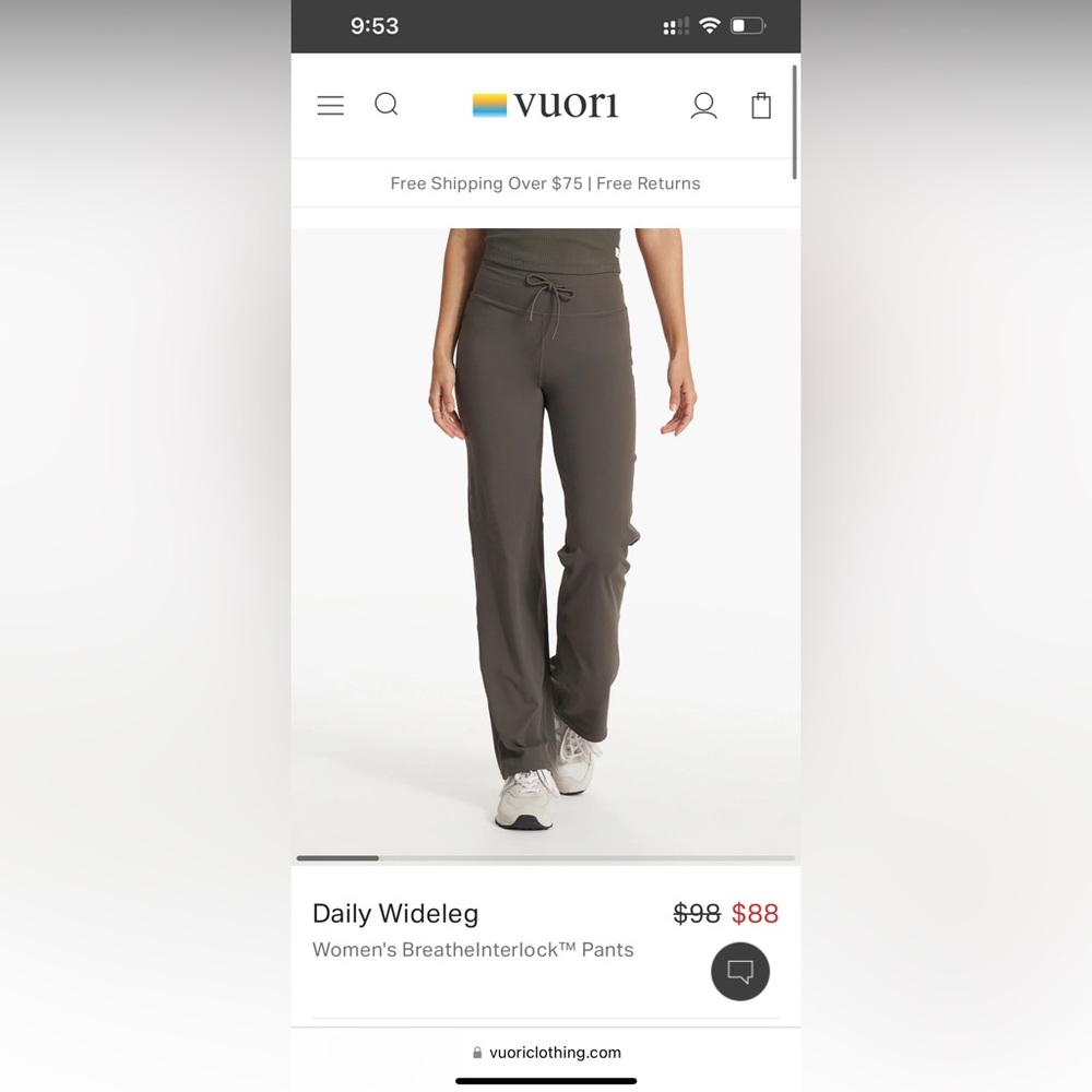 Vuori set size small